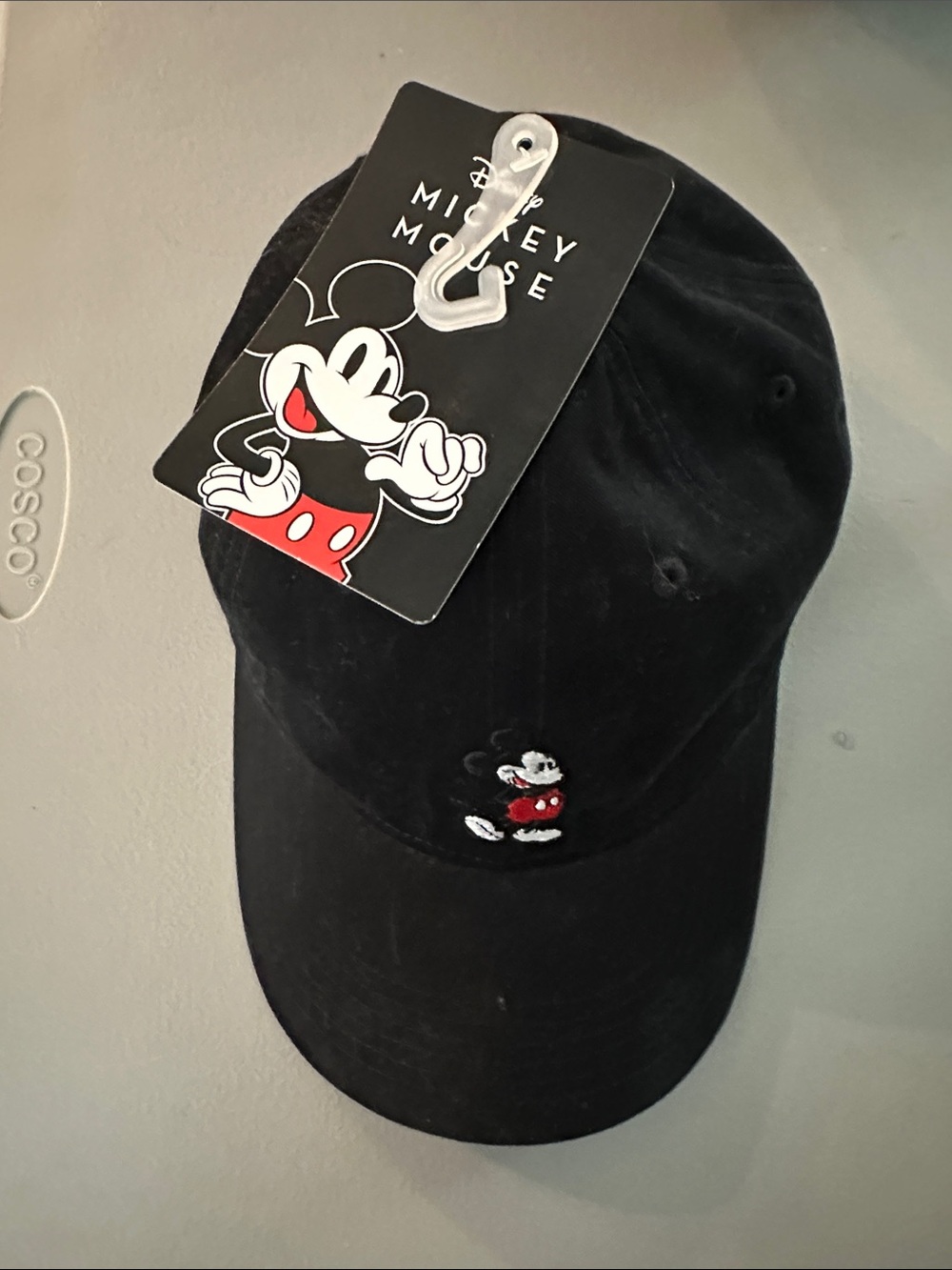 Disney Black Baseball Hat with Embroidered Mickey Mouse - Picture 5 of 5